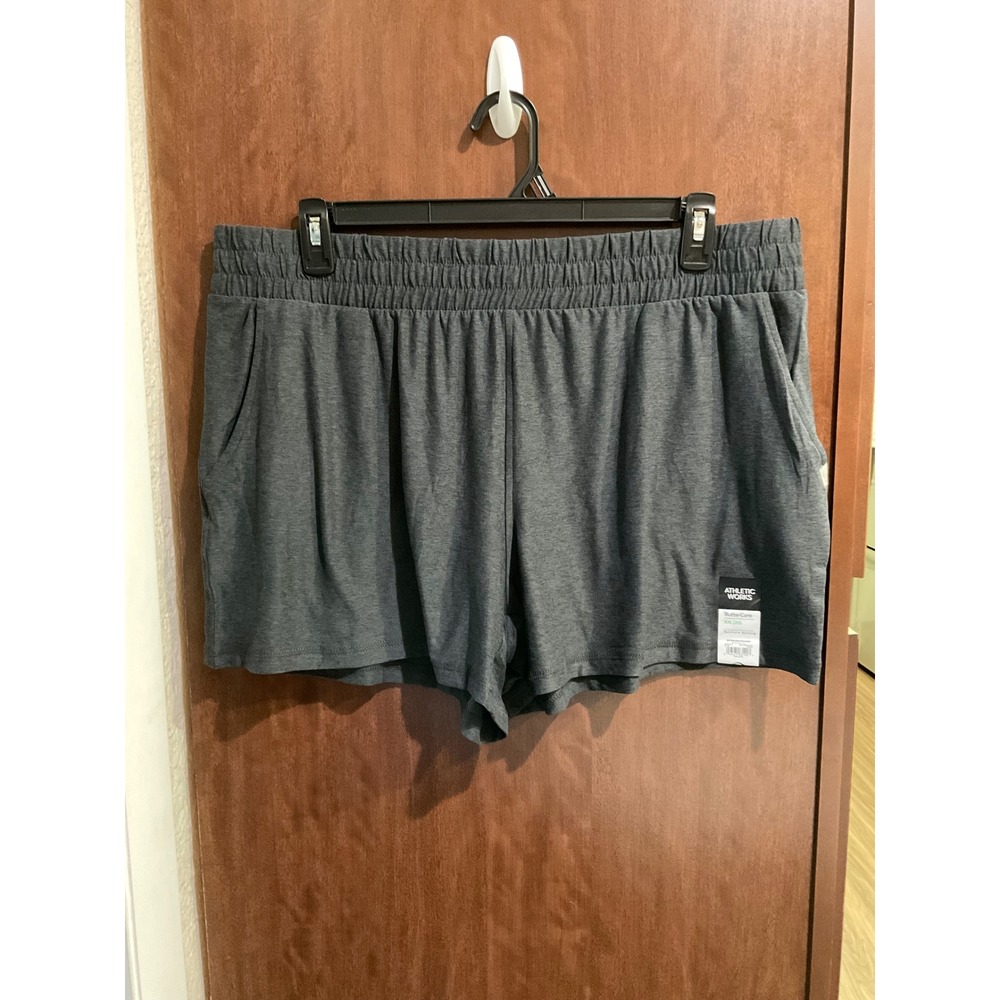 Athletic Works Women's Soft ButterCore Performance Gym Shorts size XXL (C-049)